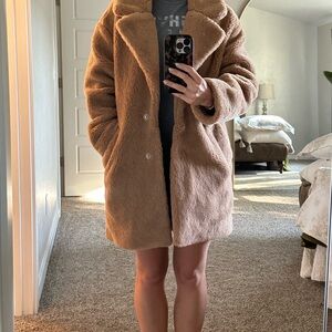 Abercrombie & Fitch Teddy Coat